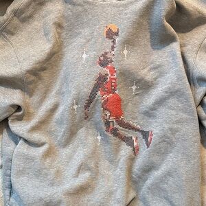 Gray Graphic Men’s Jordan Hoodie